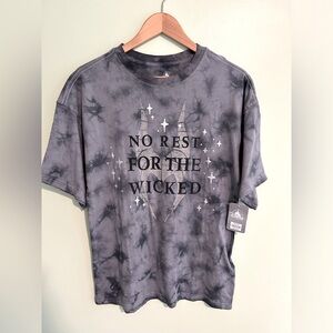 NWT Disney Parks No Rest for the Wicked TShirt